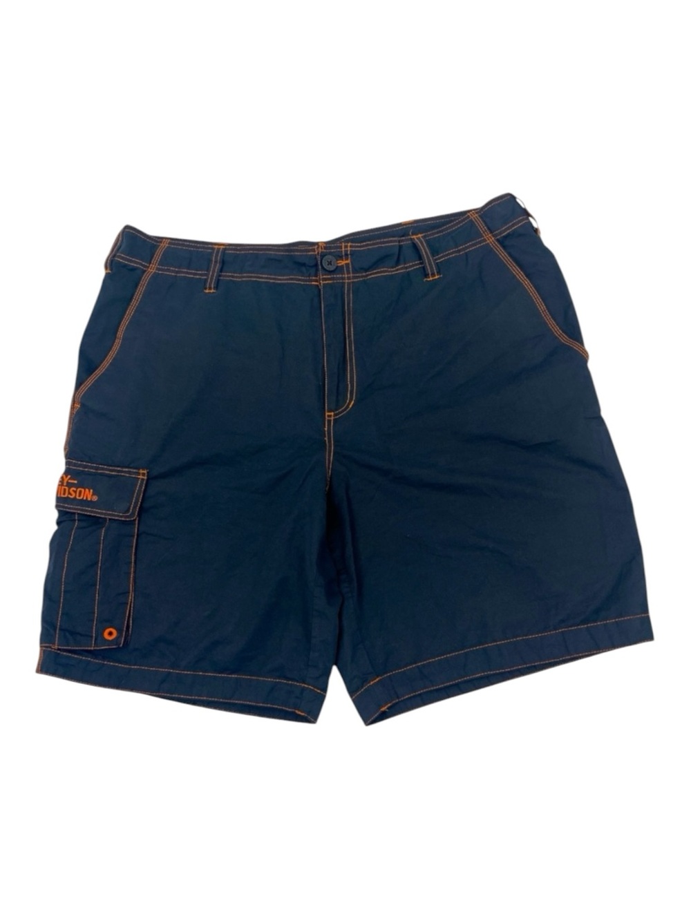 Harley-Davidson Men's Black Cargo Shorts